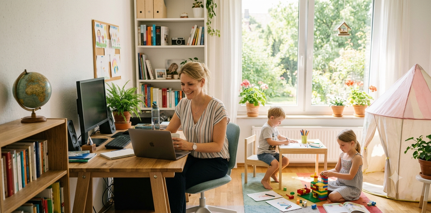 Homeoffice in den Sommerferien: So klappt Arbeiten, wenn keine Betreuung da ist