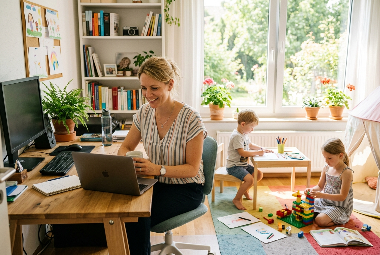 Homeoffice in den Sommerferien: So klappt Arbeiten, wenn keine Betreuung da ist