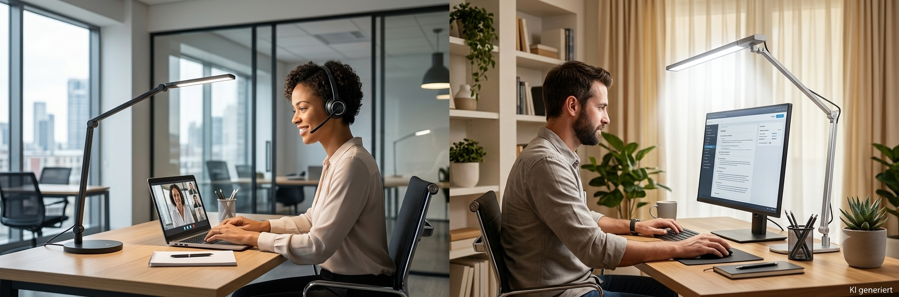 Schreibtischlampe: Optimale Beleuchtung im Büro und Homeoffice